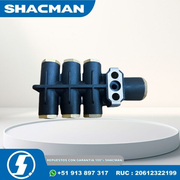 DZ95189360070 Conector de distribución de aire de plástico de siete vías.